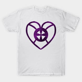 Adinkra symbol in purple hues T-Shirt